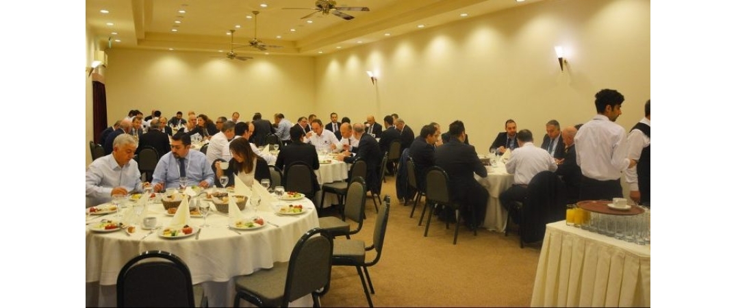 AİMSAD’ın geleneksel kahvaltısı üyeleri fuarda bir araya getirdi