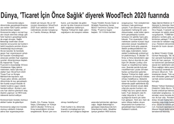 WOODTECH 2020 Fuarı