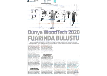 WOODTECH 2020 Fuarı