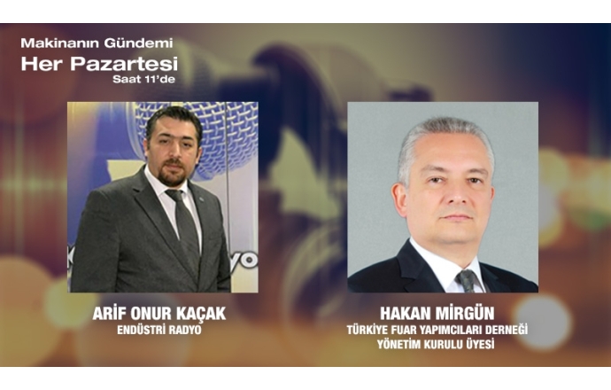 Türkiye Fuar Yapımcıları Derneği (TFYD) Yönetim Kurulu Üyesi Hakan Mirgün